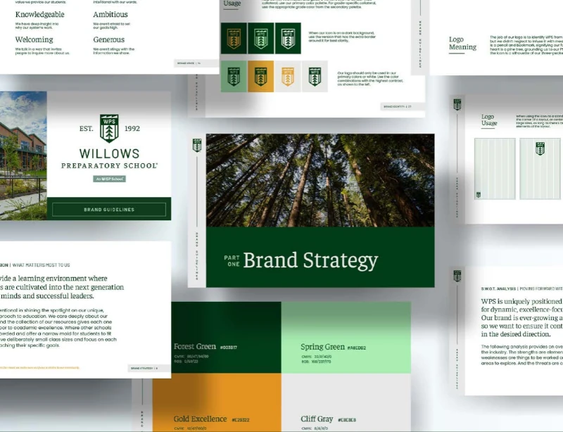 School Branding Examples